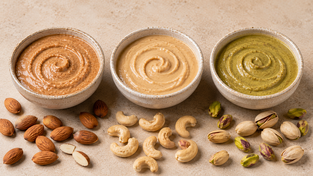 Almond Butter, Cashew Butter or Pistachio Butter: Which Nut Butter Should You Choose?