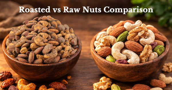 Roasted vs Raw Dry Fruits: How Processing Affects Nutrition, Taste, and Shelf Life