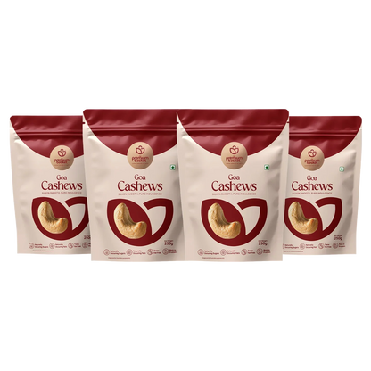 Cashew nuts pouch, red and white with 250 g label