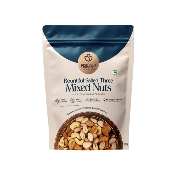 Bountiful Salted Three Mixed Nuts