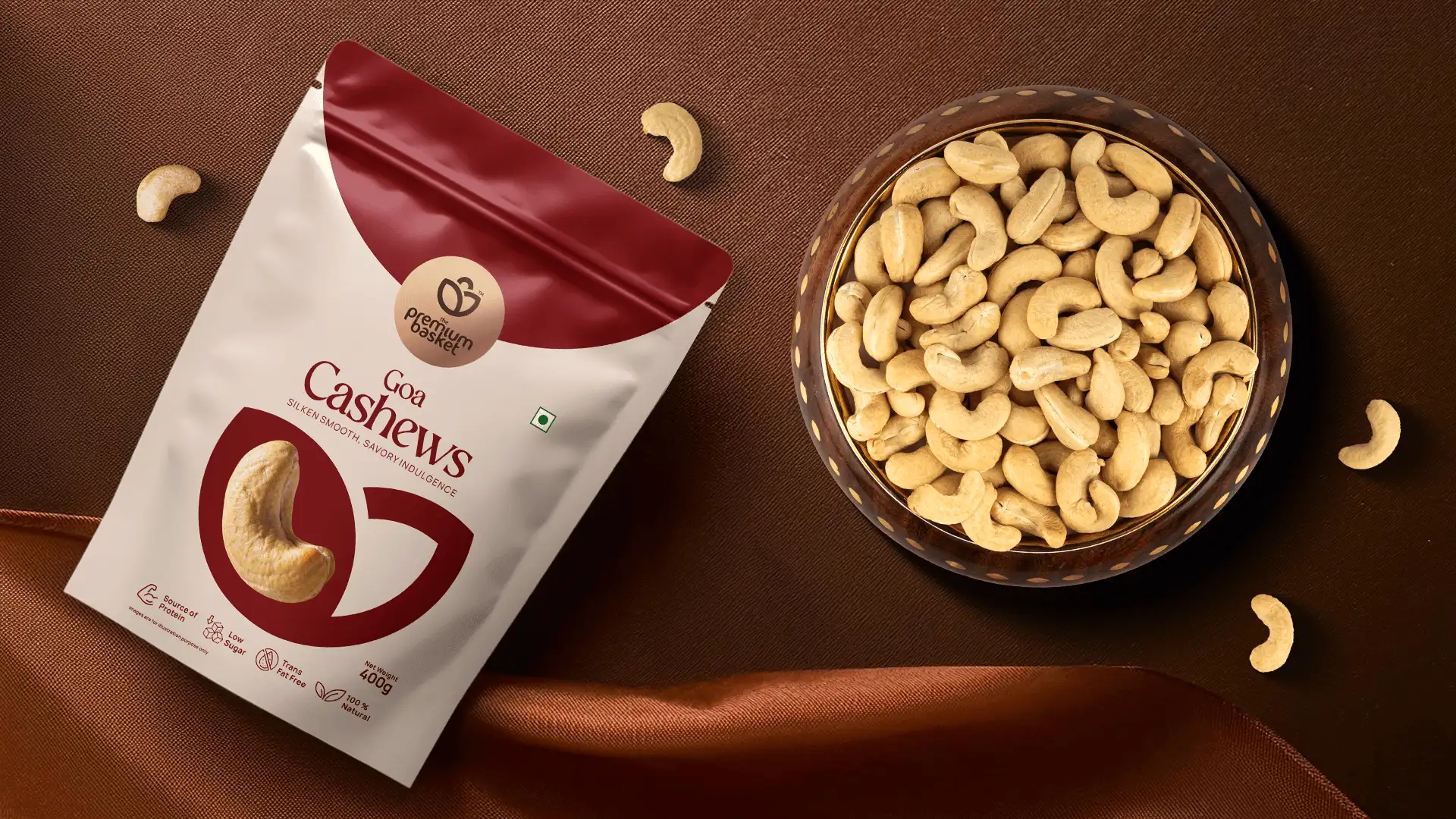 Image of The Premium Basket Goa Cashew Pack