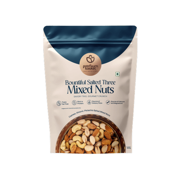 Bountiful Salted Three Mixed Nuts