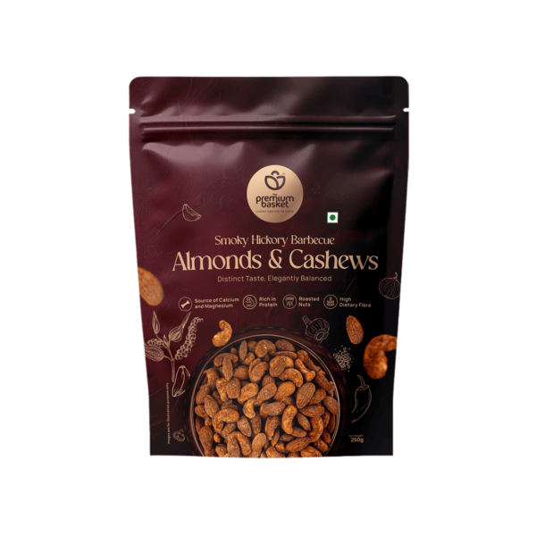 Smoky Hickory Barbecue Almonds & Cashew