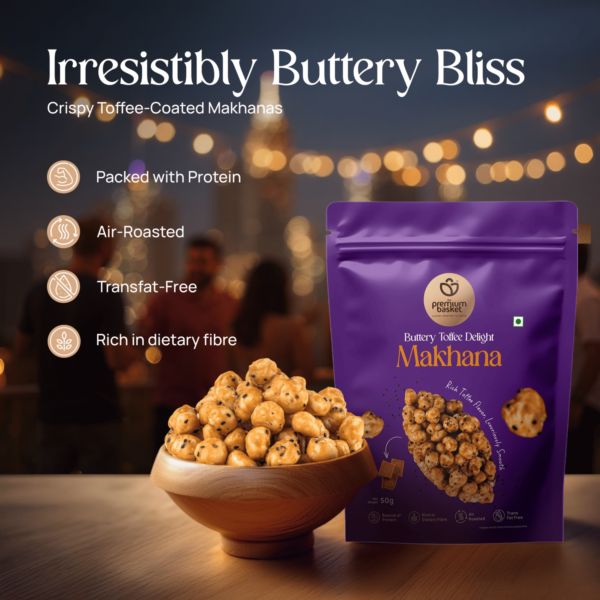 Second image of Buttery Toffee Delight Makhana