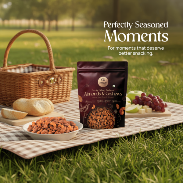 Second image of Smoky Hickory Barbecue Almonds & Cashew