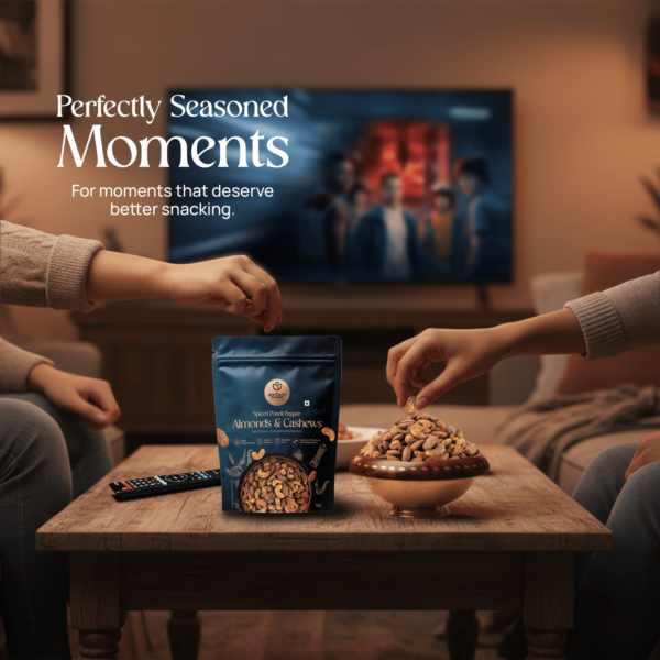 Second image of Spiced Pondi Pepper Almonds & Cashew