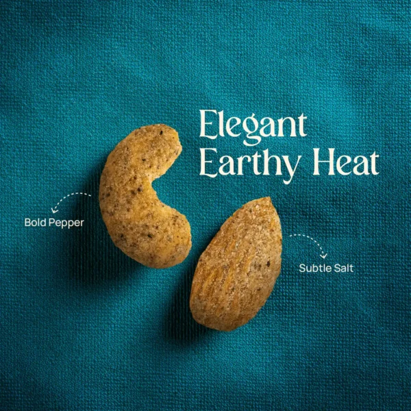 Second image of Spiced Pondi Pepper Almonds & Cashew