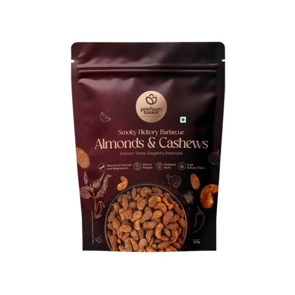 Smoky Hickory Barbecue Almonds & Cashew