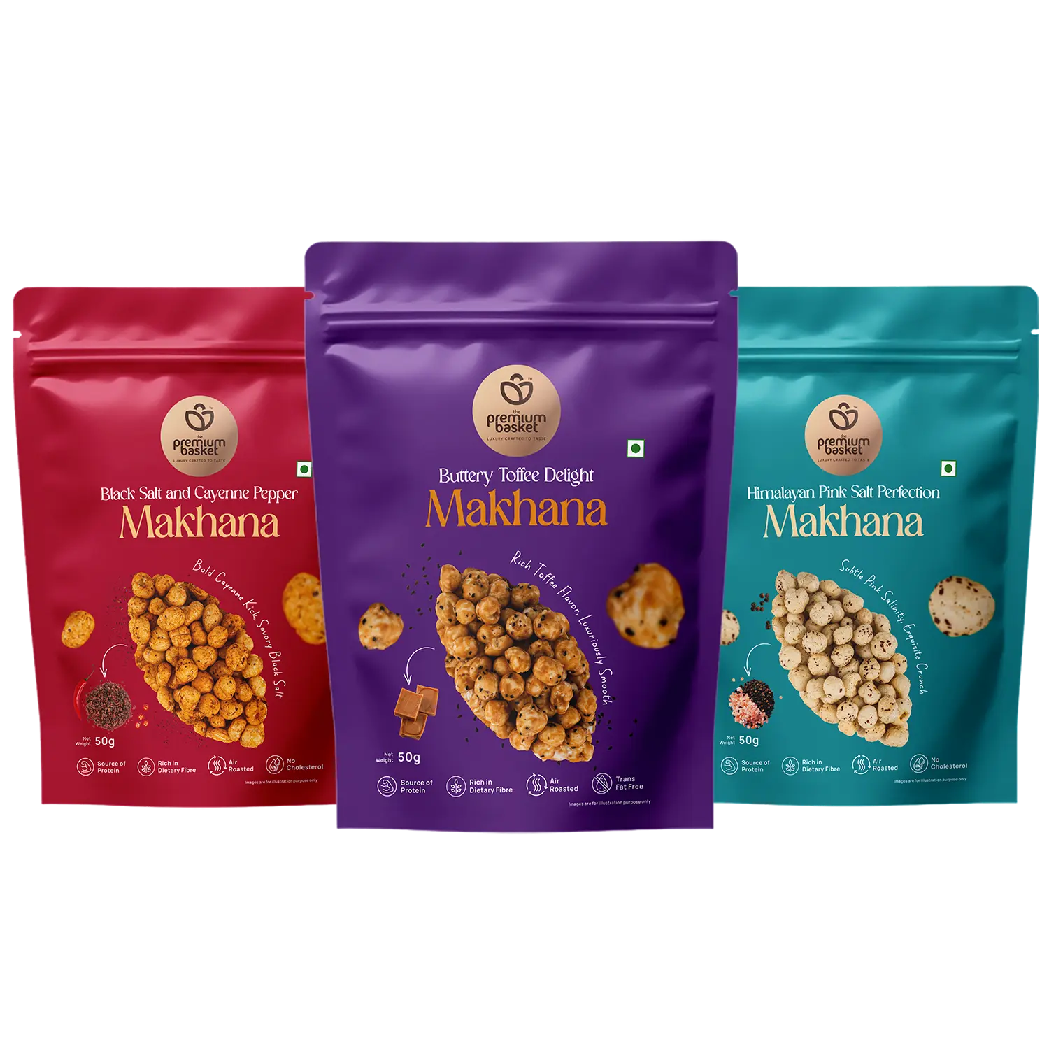 Gourmet Makhana Trio