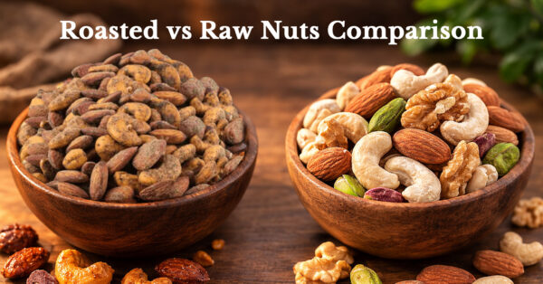 Roasted vs Raw Dry Fruits: How Processing Affects Nutrition, Taste, and Shelf Life